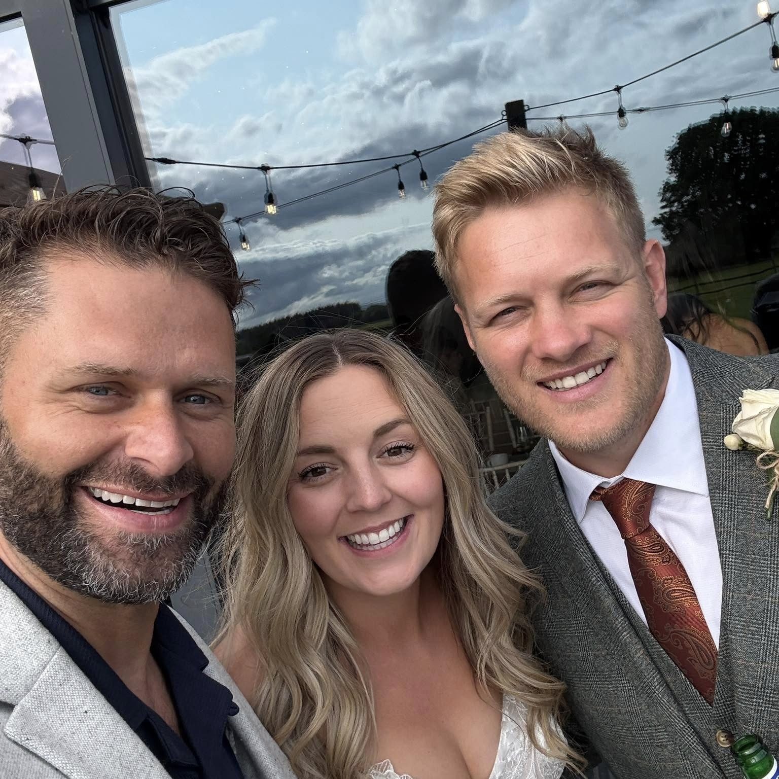 Another Happy Wedding Couple Humber Barn