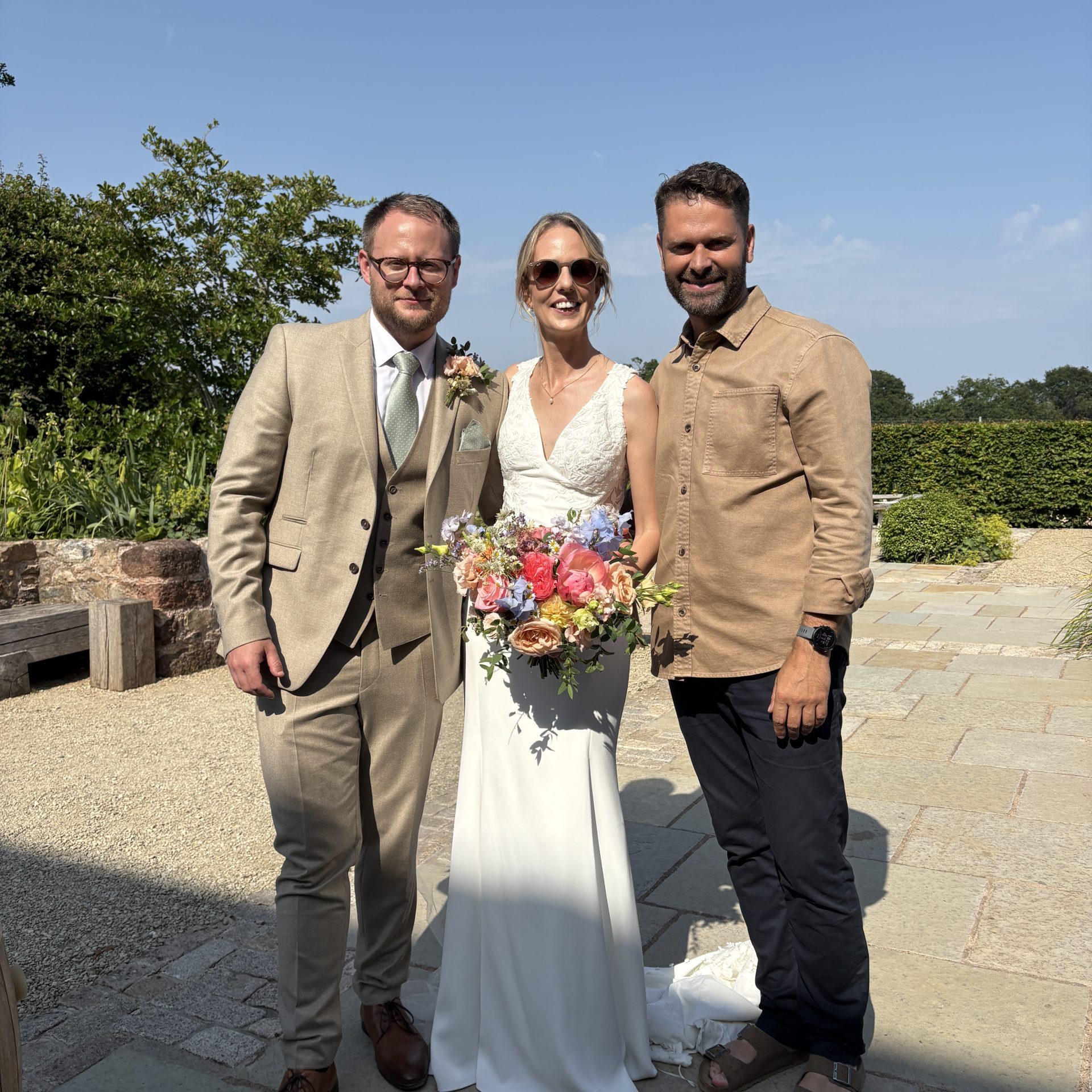 Another Happy Wedding Couple Brickhouse Vineyard